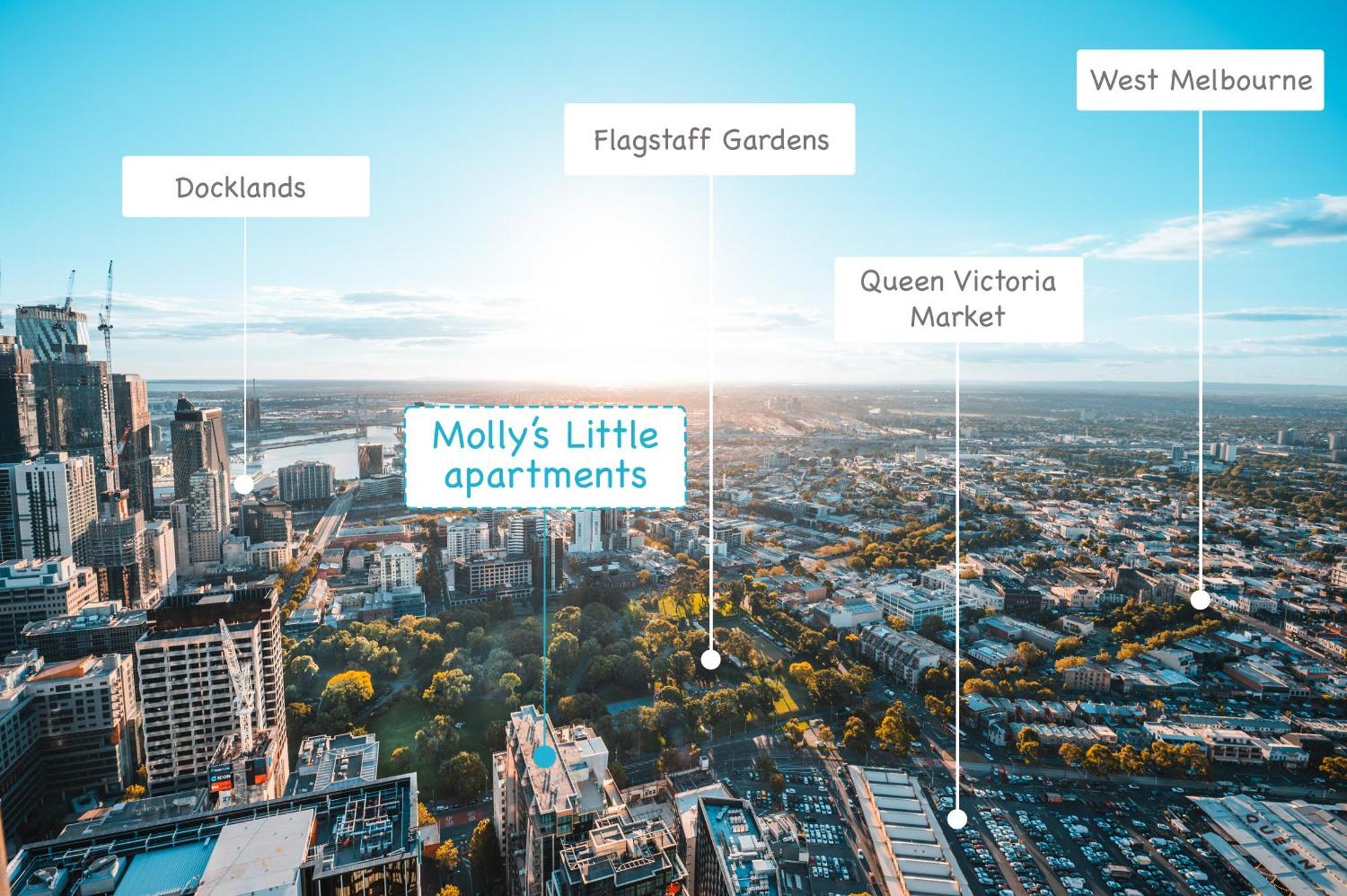 Molly'S Little Apartments Melbourne Exteriér fotografie